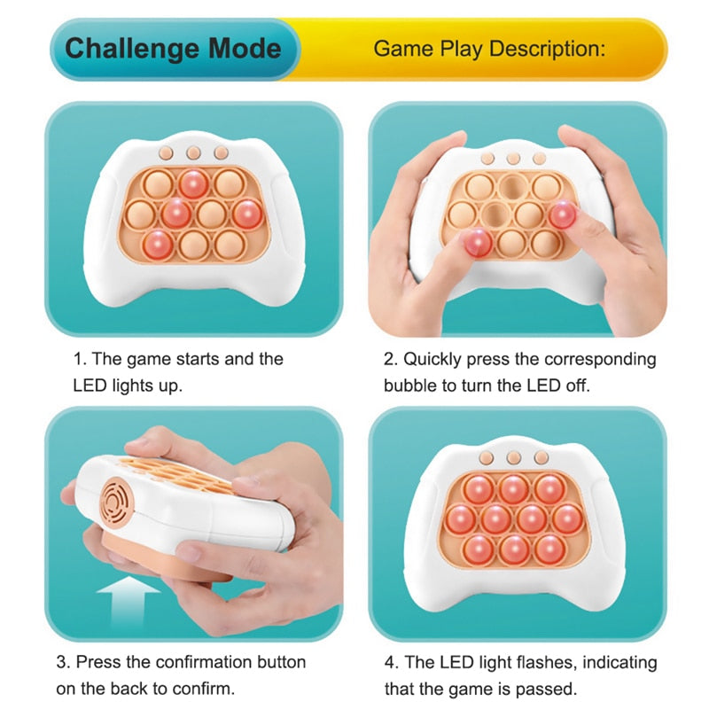 🫧Quick Push Bubble Pop Game🫧