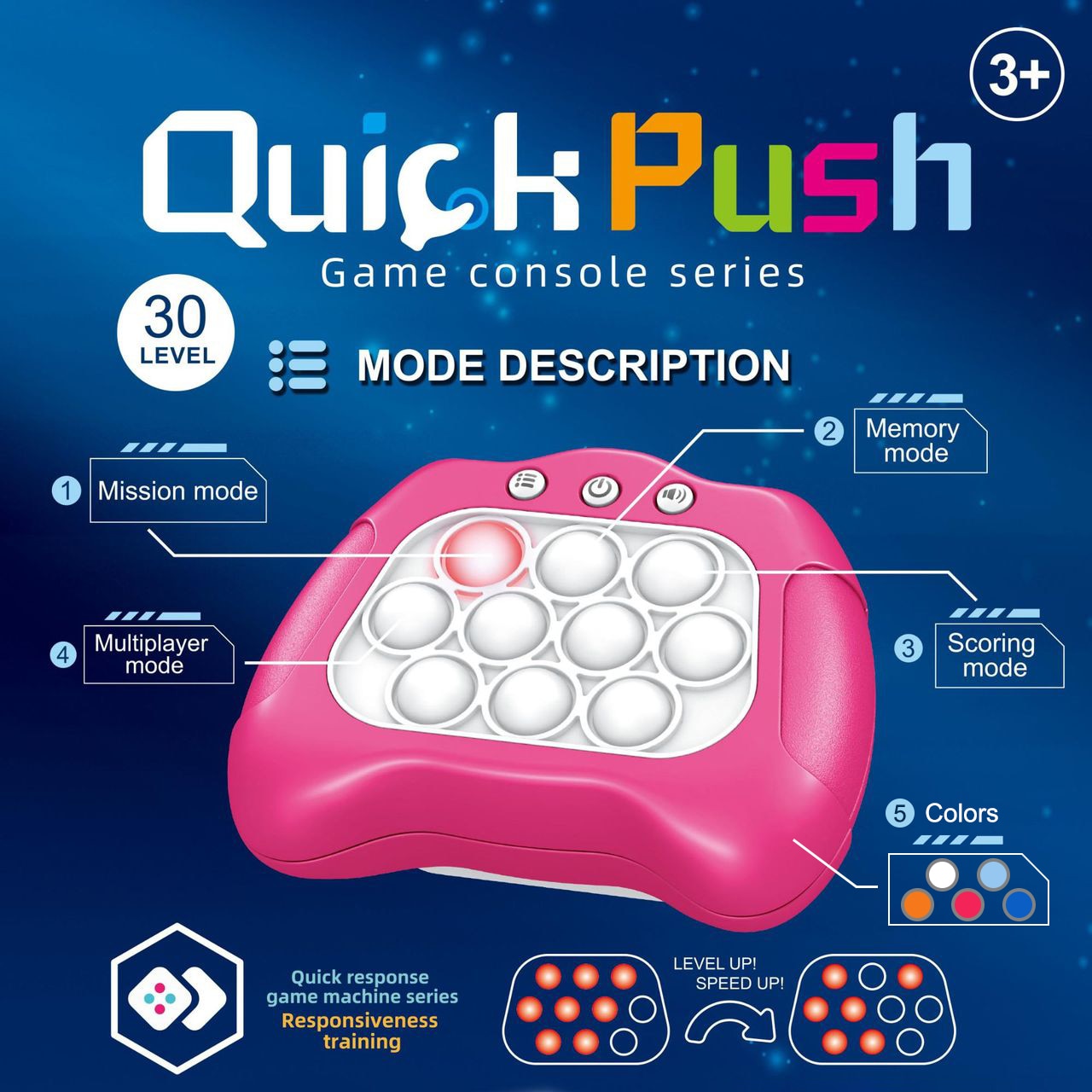 🫧Quick Push Bubble Pop Game🫧